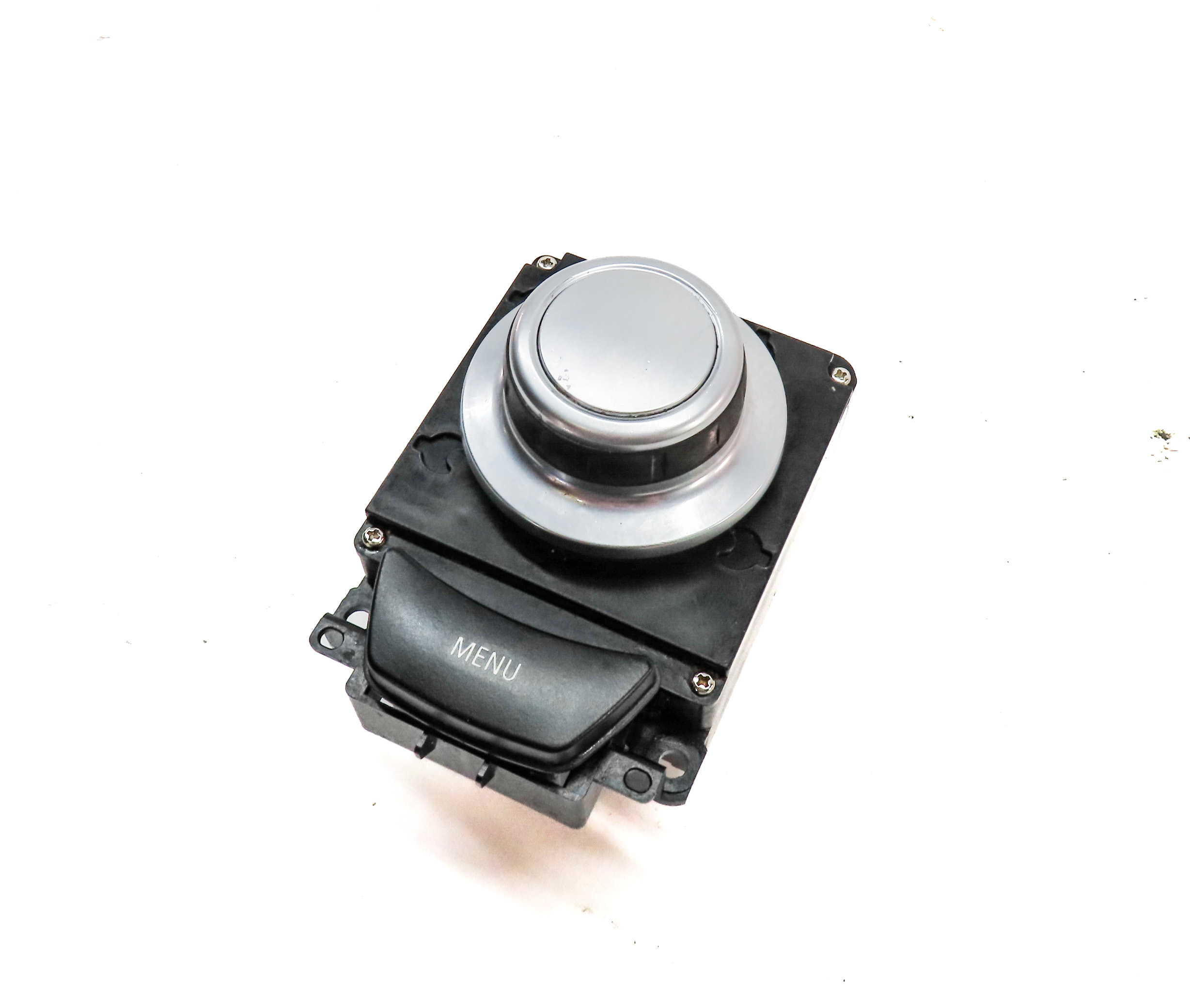 2007 BMW X5 (E70) FRONT CENTER CONSOLE iDRIVE MEDIA SELECT CONTROL KNOB DIAL — exact item pictured